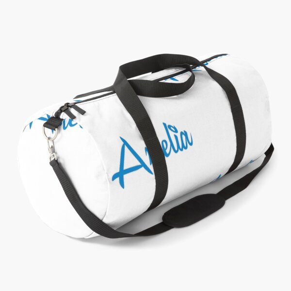 Item preview, Amelia Name Blue Minimalist Cursive Typography designed and sold by EchoPrint Co..