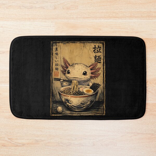 Aperçu de l'œuvre Ramen à l'axolotl créée et vendue par SignumShop.