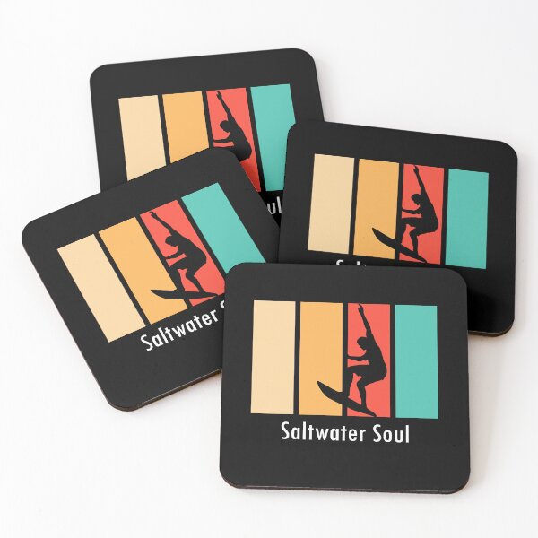 Item preview, Retro Saltwater Soul Surfer | Vintage 70s Surf Stripe Sunset designed and sold by ASN STUDIO.