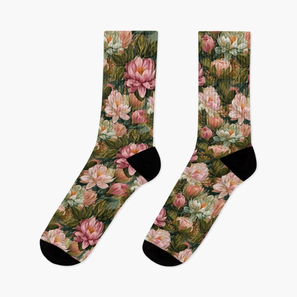 Item preview, Stunning Lotus Print  - Birthday Flower Pattern - Birthday Gifts For Husband designed and sold by RoyalStarsPatts.