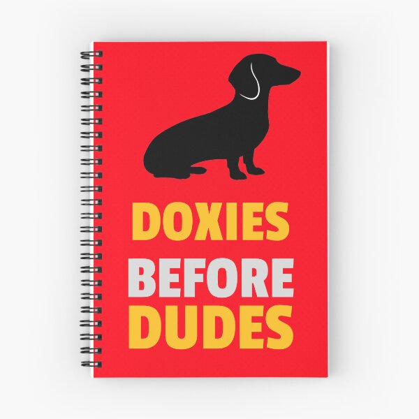 Item preview, Doxies Before Dudes- Dachshund  designed and sold by leilalongdogstudio01.