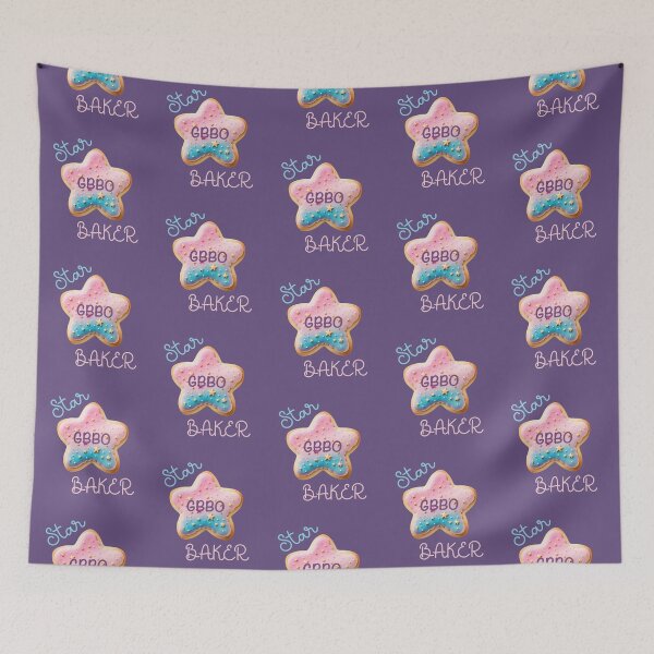 Item preview, Star GBBO Baker (on Purple) designed and sold by PawsitiveMum3.