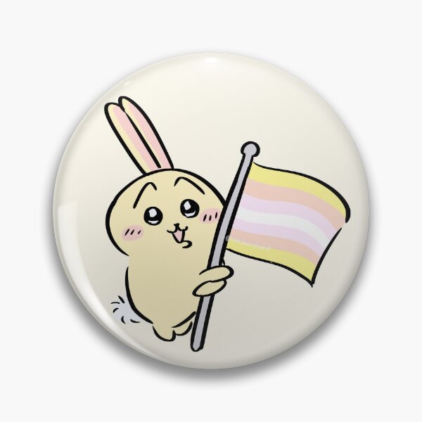 Item preview, usagi pangender pride flag designed and sold by iwasbornsmart.