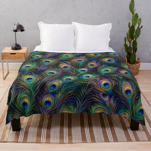 Item preview, Peacock feathers designed and sold by Side Quest Co..