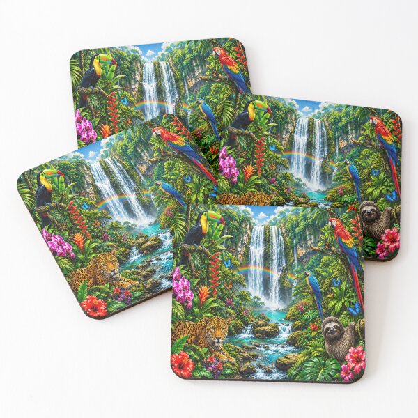 Item preview, Rainforest Waterfall designed and sold by DazzleKitty.