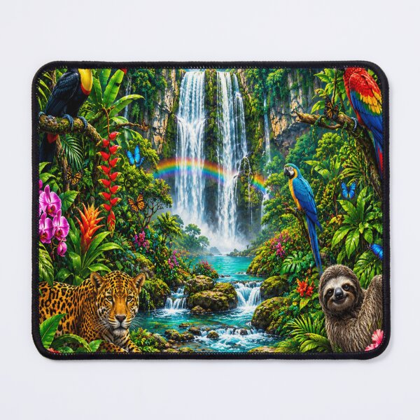 Item preview, Rainforest Waterfall designed and sold by DazzleKitty.