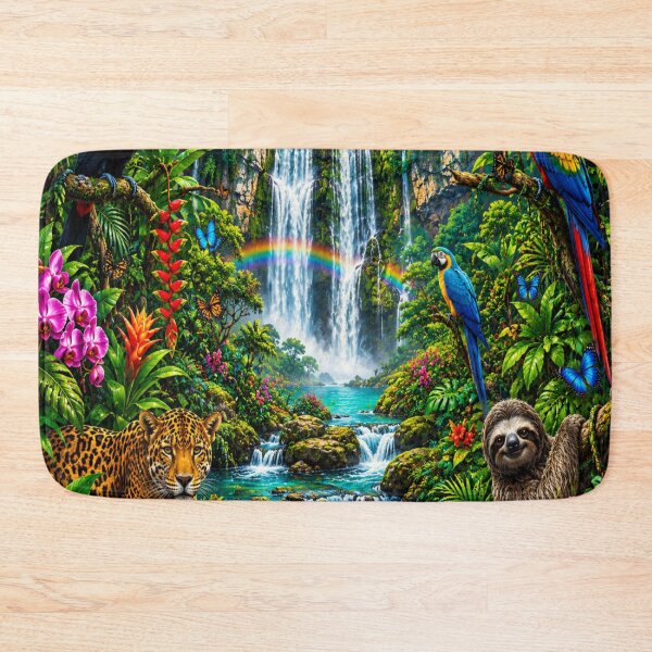 Item preview, Rainforest Waterfall designed and sold by DazzleKitty.