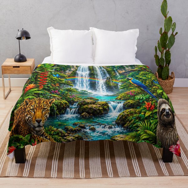 Item preview, Rainforest Waterfall designed and sold by DazzleKitty.