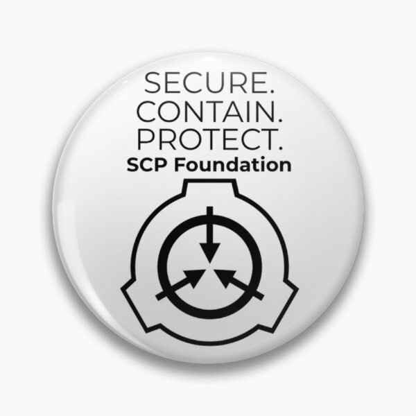 Item preview, SCP Foundation Logo designed and sold by LUKAGE.