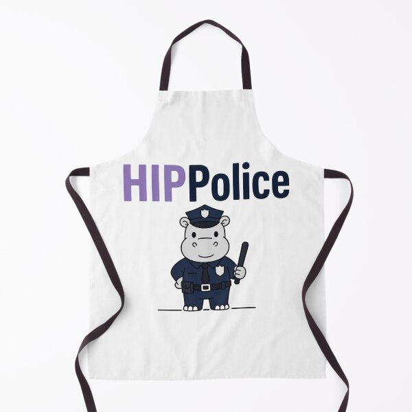 Item preview, Funny Hippo Police Pun designed and sold by NicramR.