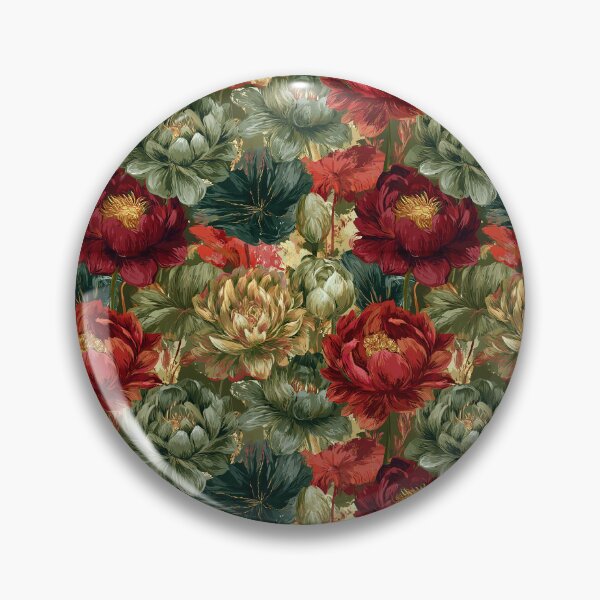 Item preview, Fragrant Lotus Floral  - Retro Flower Floral - Bridal Shower Gifts designed and sold by RoyalStarsPatts.