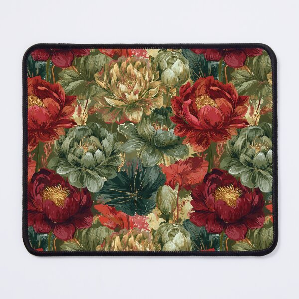 Item preview, Fragrant Lotus Floral - Retro Flower Floral - Bridal Shower Gifts designed and sold by RoyalStarsPatts.