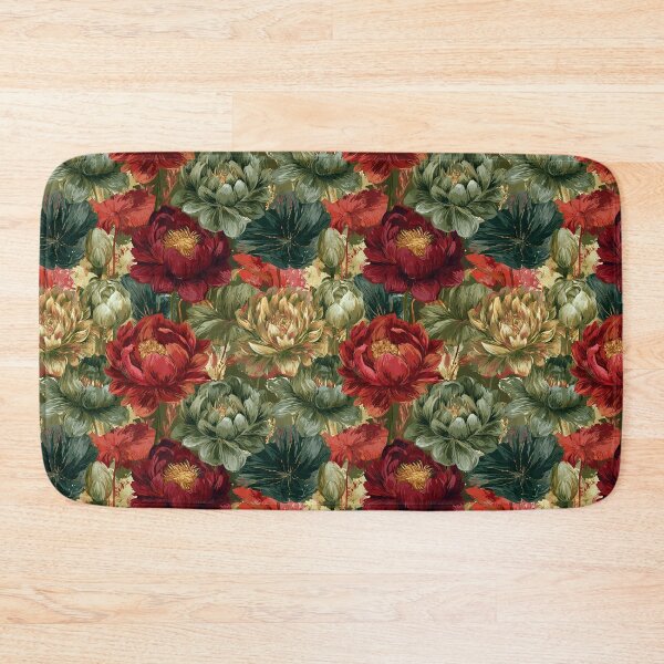 Item preview, Fragrant Lotus Floral  - Retro Flower Floral - Bridal Shower Gifts designed and sold by RoyalStarsPatts.
