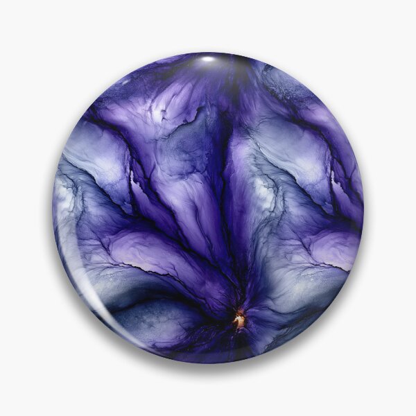 Item preview, Amethyst Nebula Ink Wash Abstract designed and sold by Piotrek0001.
