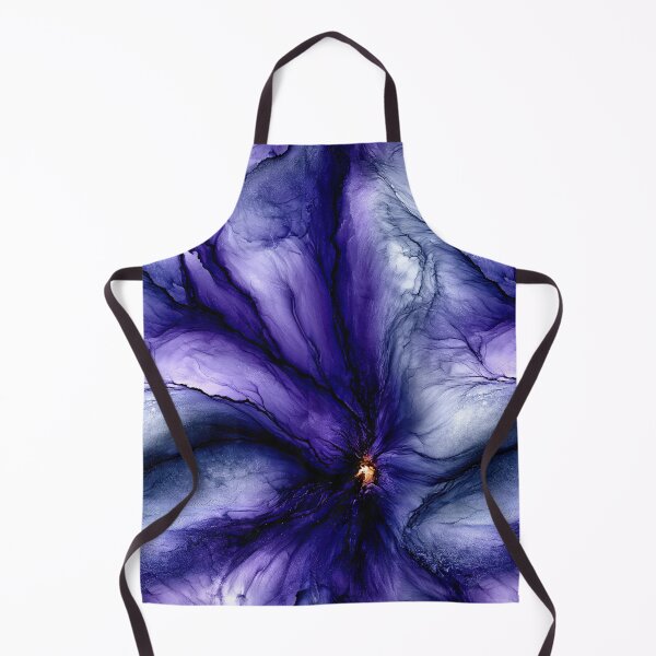 Item preview, Amethyst Nebula Ink Wash Abstract designed and sold by Piotrek0001.