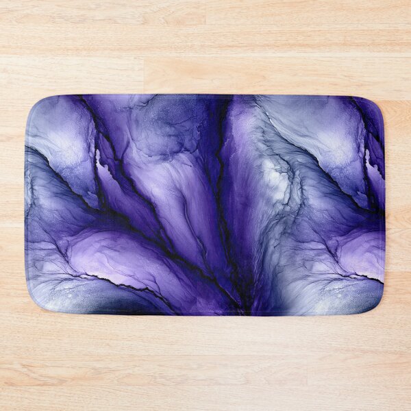 Item preview, Amethyst Nebula Ink Wash Abstract designed and sold by Piotrek0001.