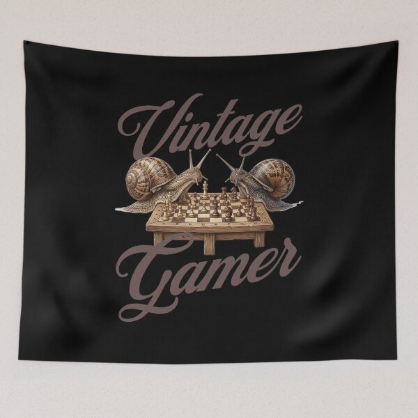 Item preview, Vintage Chess Gamer designed and sold by ReneMM.