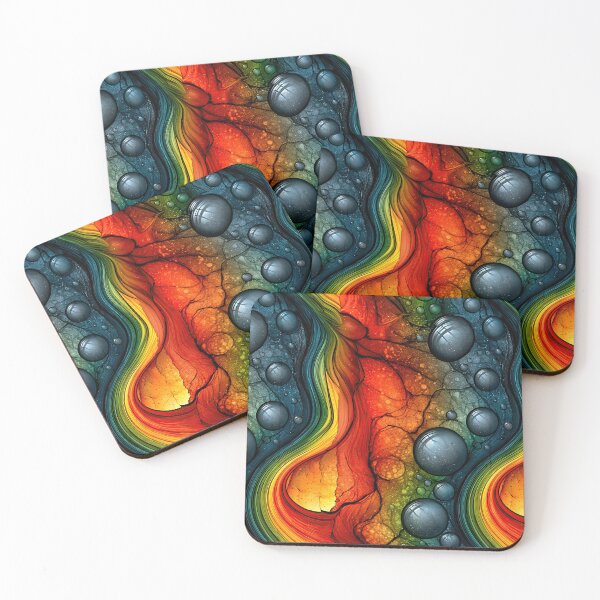 Item preview, Neon Bioluminescent Cellular Design designed and sold by Piotrek0001.