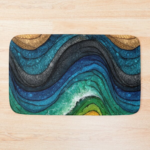 Item preview, Arctic Sunset Layered Fluid Art designed and sold by Piotrek0001.
