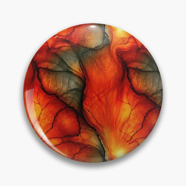 Item preview, Scarlet Haze Fluid Abstract Art designed and sold by Piotrek0001.