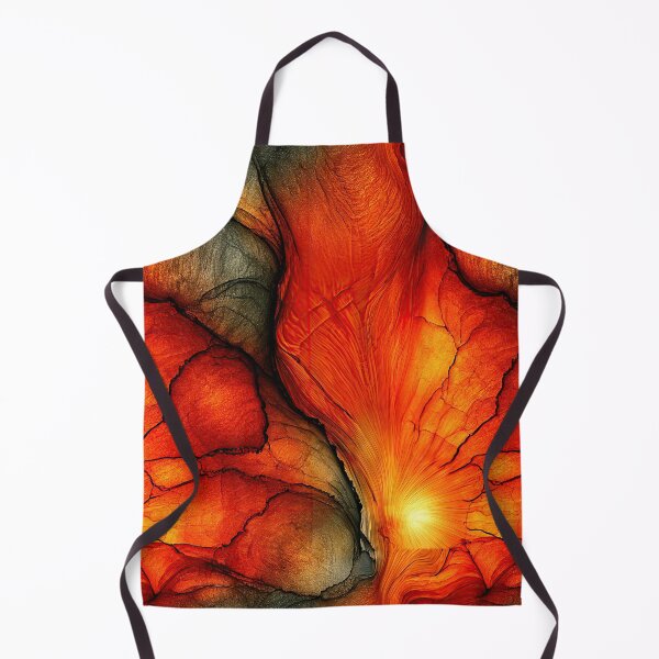 Item preview, Scarlet Haze Fluid Abstract Art designed and sold by Piotrek0001.