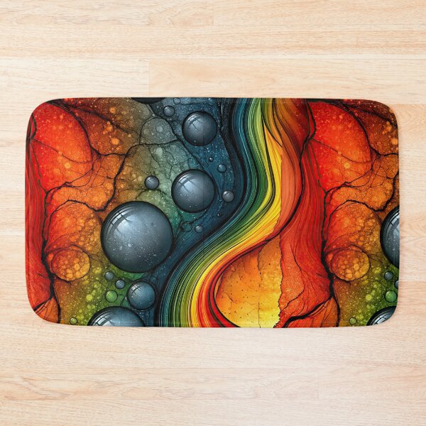 Item preview, Neon Bioluminescent Cellular Design designed and sold by Piotrek0001.