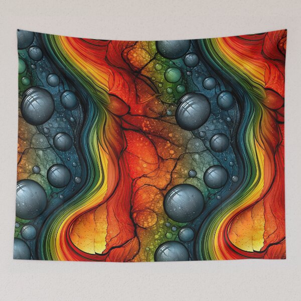 Item preview, Neon Bioluminescent Cellular Design designed and sold by Piotrek0001.