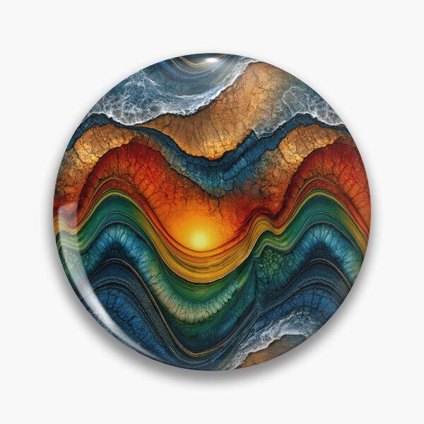 Item preview, Radiant Reef Current Fluid Art designed and sold by Piotrek0001.