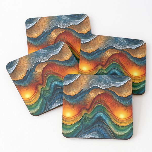 Item preview, Radiant Reef Current Fluid Art designed and sold by Piotrek0001.