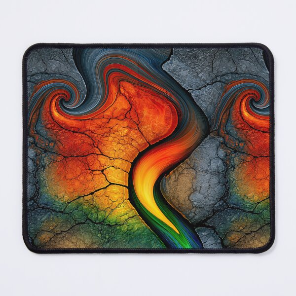 Item preview, Molten Core Abstract Ink Texture designed and sold by Piotrek0001.