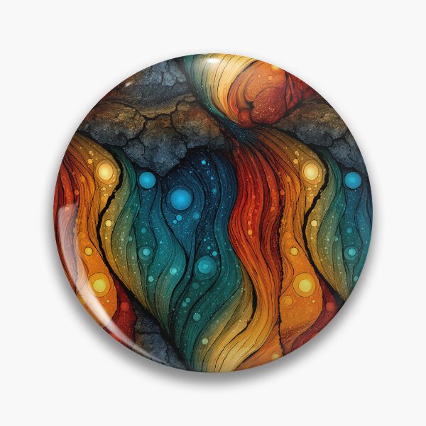 Item preview, Celestial Ink Droplets Abstract designed and sold by Piotrek0001.
