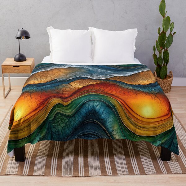 Item preview, Radiant Reef Current Fluid Art designed and sold by Piotrek0001.