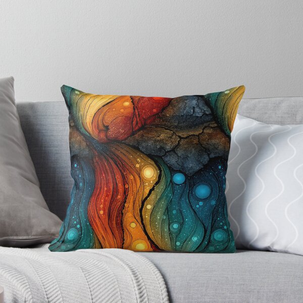 Item preview, Celestial Ink Droplets Abstract designed and sold by Piotrek0001.