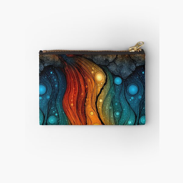 Item preview, Celestial Ink Droplets Abstract designed and sold by Piotrek0001.