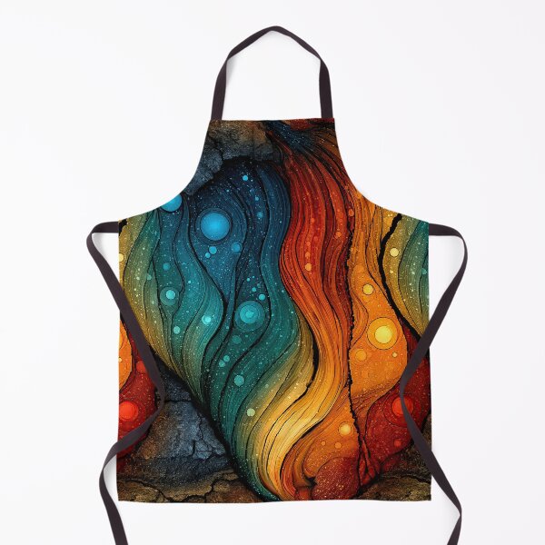 Item preview, Celestial Ink Droplets Abstract designed and sold by Piotrek0001.