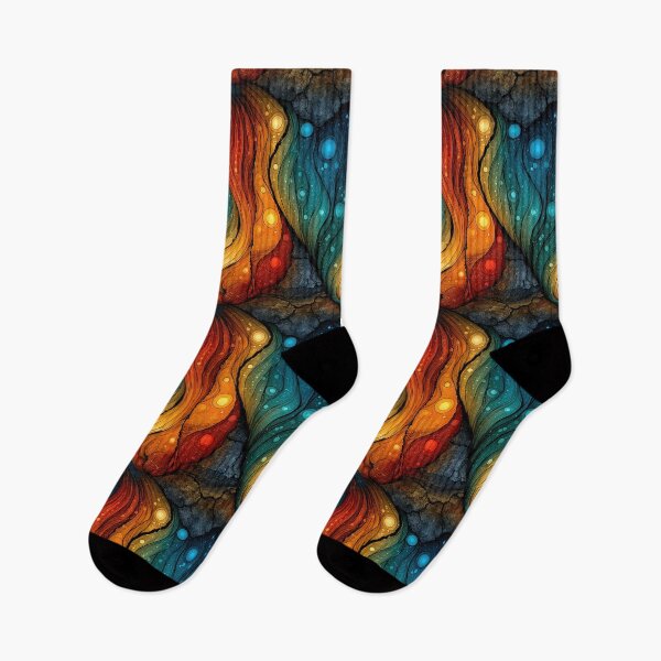 Item preview, Celestial Ink Droplets Abstract designed and sold by Piotrek0001.