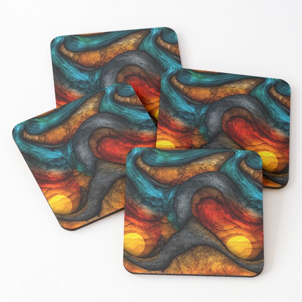 Item preview, Deep Current Contrast Fluid Art designed and sold by Piotrek0001.