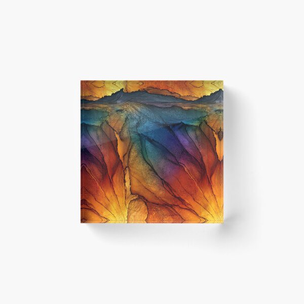 Item preview, Twilight Flame Fluid Abstract Art designed and sold by Piotrek0001.