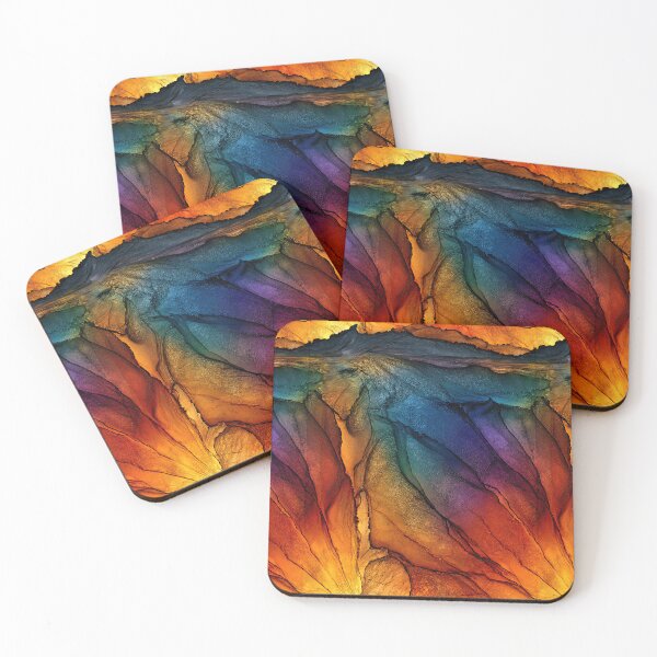 Item preview, Twilight Flame Fluid Abstract Art designed and sold by Piotrek0001.