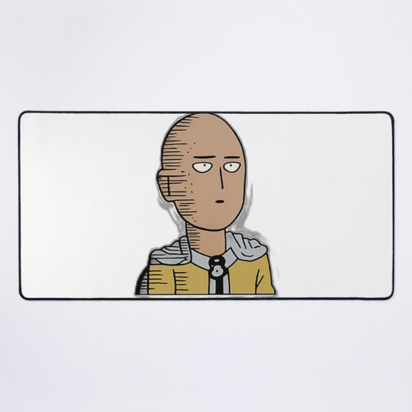 Item preview, Bald Hero Minimal Anime Sticker designed and sold by ZenOtaku Lab.