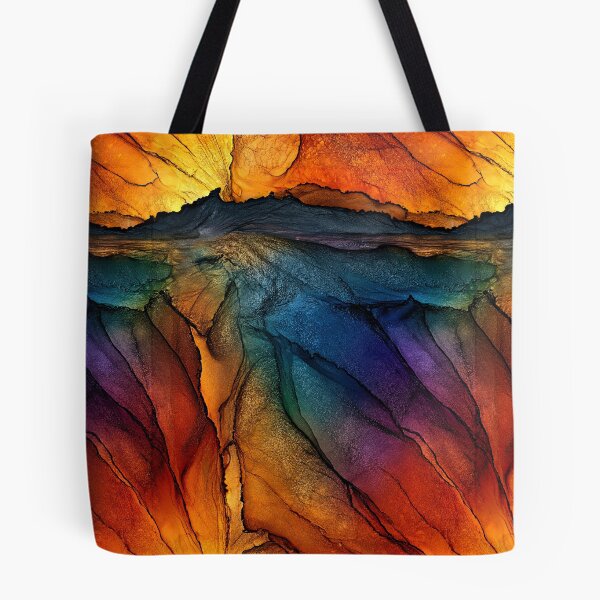 Item preview, Twilight Flame Fluid Abstract Art designed and sold by Piotrek0001.