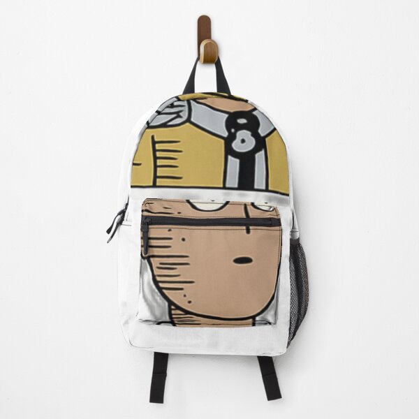Item preview, Bald Hero Minimal Anime Sticker designed and sold by ZenOtaku Lab.