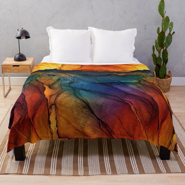 Item preview, Twilight Flame Fluid Abstract Art designed and sold by Piotrek0001.
