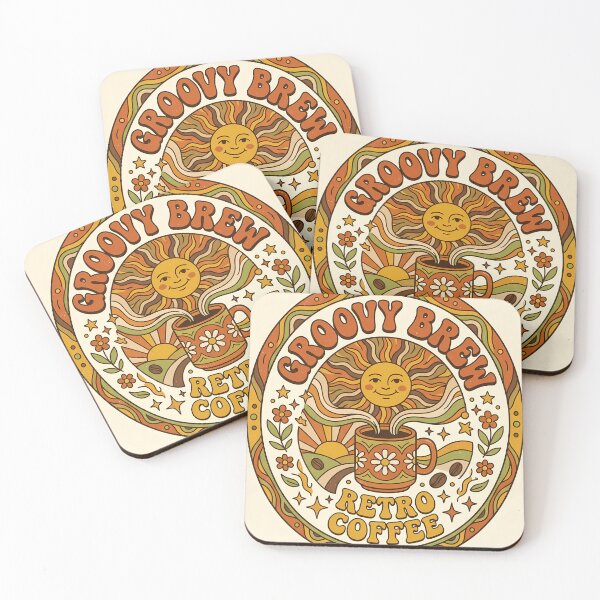 Item preview, Groovy Brew Retro Coffee  designed and sold by LaJa1111.