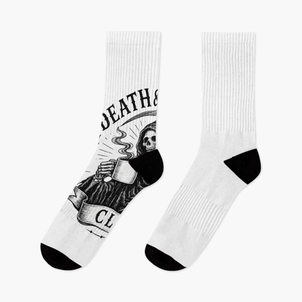 Item preview, Death & Coffee Club designed and sold by Moonroot Studio.