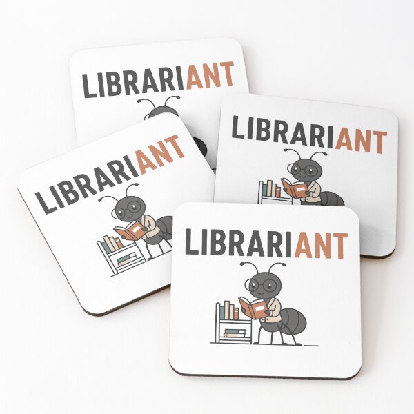 Item preview, Funny Ant Librarian Pun designed and sold by NicramR.