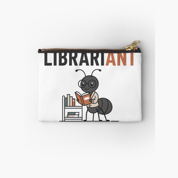 Item preview, Funny Ant Librarian Pun designed and sold by NicramR.