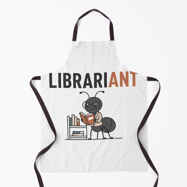Item preview, Funny Ant Librarian Pun designed and sold by NicramR.