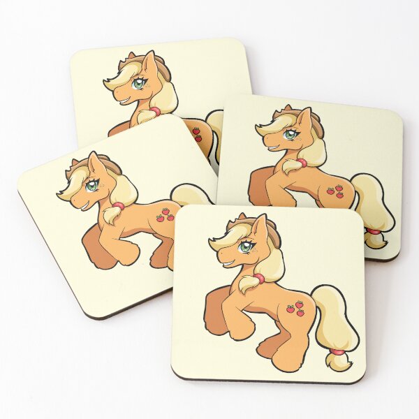 Item preview, My Little Pony Applejack Kawaii Design designed and sold by MonsterGirlShop.