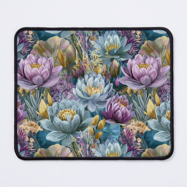Item preview, Blooming Lotus - Flower Floral Pattern - Christmas Gifts designed and sold by RoyalStarsPatts.